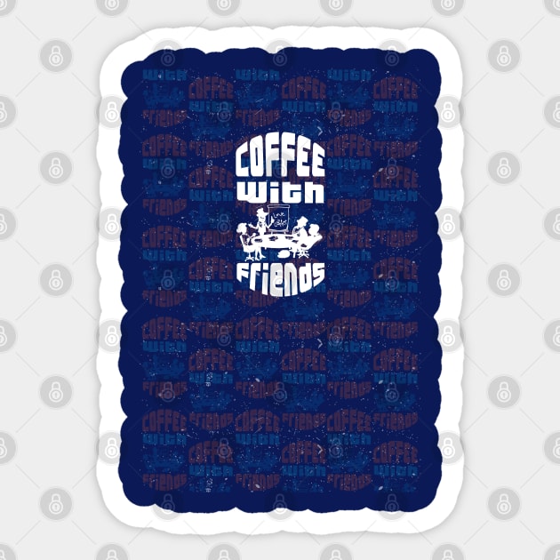 coffee with friends Sticker by creative7